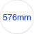 Διάσταση βίδα με βίδα 576mm 