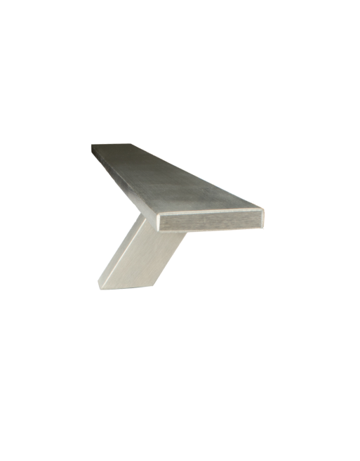 Πόμολο-Λαβή εξώπορτας 50mm X 10mm No 233 "ΛΟΞΗ"